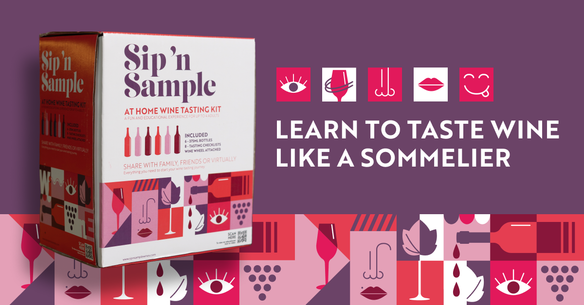 AtHome Wine Tasting Kit Sip N’ Sample AtHome Wine Tasting Kit Sip N’ Sample